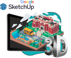 Google SketchUp - Школа программирования для детей, компьютерные курсы для школьников, начинающих и подростков - KIBERone г. Чайковский