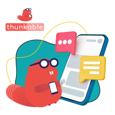 Разработка мобильных приложений в Thunkable - КИБЕРшкола программирования для детей, компьютерные курсы для школьников, начинающих и подростков - KIBERone г. Чайковский