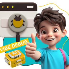 Тестирование & Vibe Debug. Охотники за багами - КИБЕРшкола программирования для детей, компьютерные курсы для школьников, начинающих и подростков - KIBERone г. Чайковский