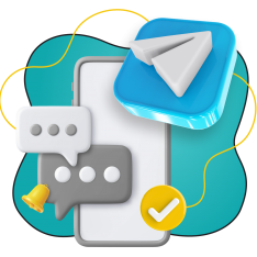 Создание Mini App для Telegram - КИБЕРшкола программирования для детей, компьютерные курсы для школьников, начинающих и подростков - KIBERone г. Чайковский