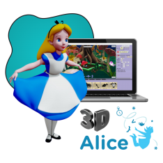 Alice 3d - КИБЕРшкола программирования для детей, компьютерные курсы для школьников, начинающих и подростков - KIBERone г. Чайковский
