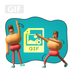 Gif-анимация - КИБЕРшкола программирования для детей, компьютерные курсы для школьников, начинающих и подростков - KIBERone г. Чайковский