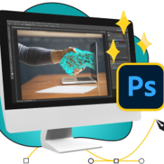 Волшебный Photoshop - КИБЕРшкола программирования для детей, компьютерные курсы для школьников, начинающих и подростков - KIBERone г. Чайковский