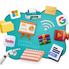 Цифровая база для школьника - КИБЕРшкола программирования для детей, компьютерные курсы для школьников, начинающих и подростков - KIBERone г. Чайковский