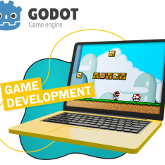 Godot.  Основа создания легендарных игр - КИБЕРшкола программирования для детей, компьютерные курсы для школьников, начинающих и подростков - KIBERone г. Чайковский