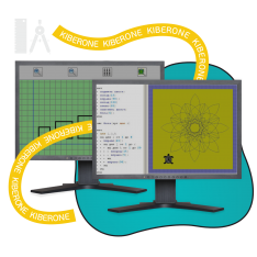 Исполнители чертежник и черепашка - КИБЕРшкола программирования для детей, компьютерные курсы для школьников, начинающих и подростков - KIBERone г. Чайковский