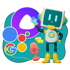 Голосовой помощник Алиса - КИБЕРшкола программирования для детей, компьютерные курсы для школьников, начинающих и подростков - KIBERone г. Чайковский