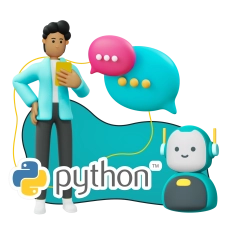 Умный чат-бот на Python на Telegram - КИБЕРшкола программирования для детей, компьютерные курсы для школьников, начинающих и подростков - KIBERone г. Чайковский