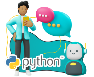 Умный чат-бот на Python - Школа программирования для детей, компьютерные курсы для школьников, начинающих и подростков - KIBERone г. Чайковский