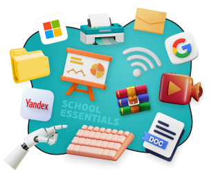 Цифровая база для школьника - КИБЕРшкола программирования для детей, компьютерные курсы для школьников, начинающих и подростков - KIBERone г. Чайковский