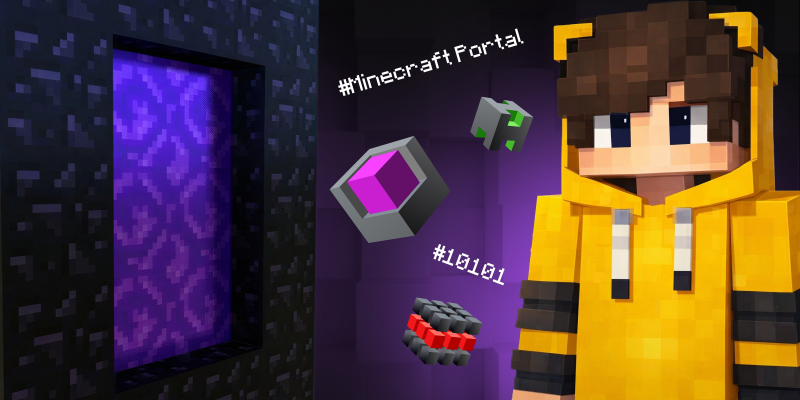 Архитекторы Реальности. Программируем Портал в Minecraft - КИБЕРшкола программирования для детей, компьютерные курсы для школьников, начинающих и подростков - KIBERone г. Чайковский